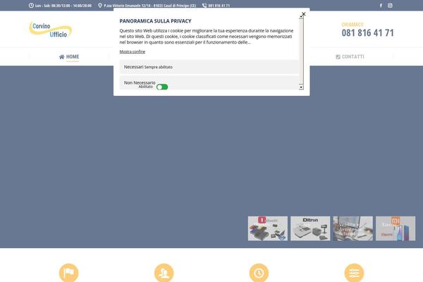 The7 theme site design template sample