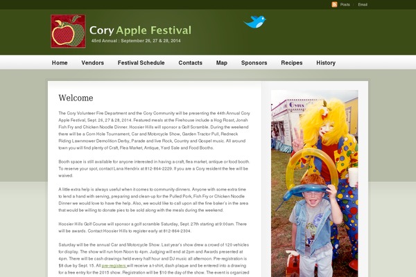 Busy Bee theme site design template sample