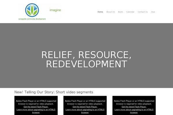 Hero theme site design template sample