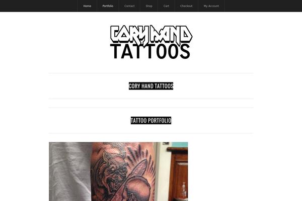 coryhandtattoos.com site used Board
