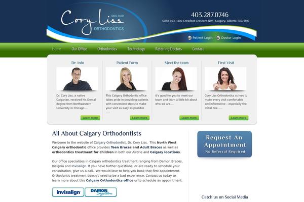 corylissortho.ca site used Img
