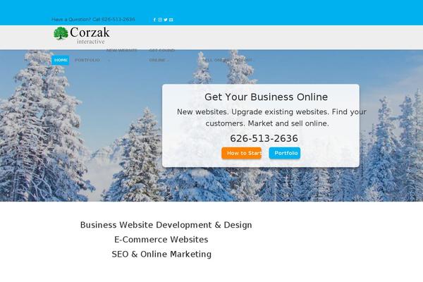 Alterna theme site design template sample