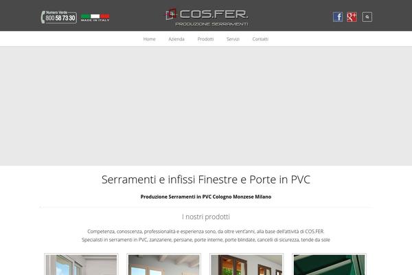 Espresso theme site design template sample