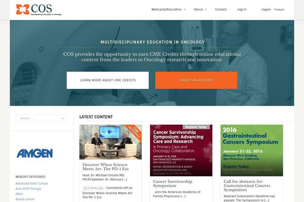 Cos theme site design template sample
