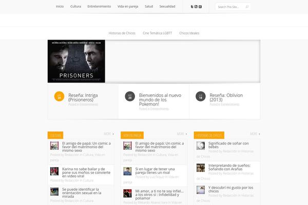 Lucid theme site design template sample