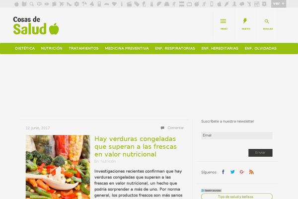 cosasde theme websites examples