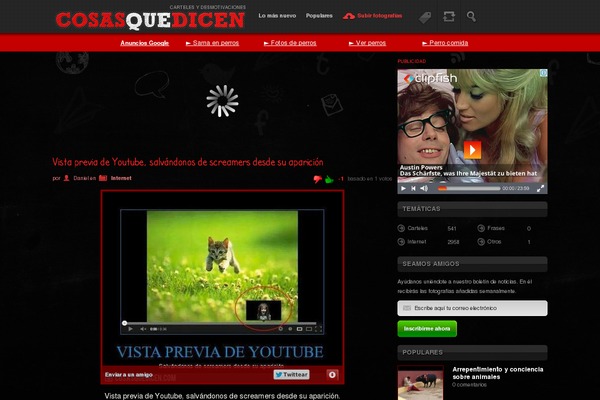 cosasquedicen.com site used Cosasqueinteresan