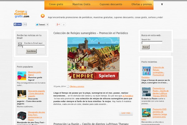 Site using Page/Post Specific Social Share Buttons plugin