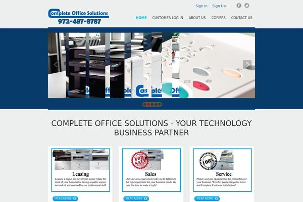 coscopiers.com site used D5-design-extend