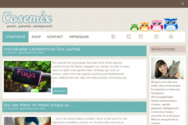 cosemix.de site used Cosemix-theme