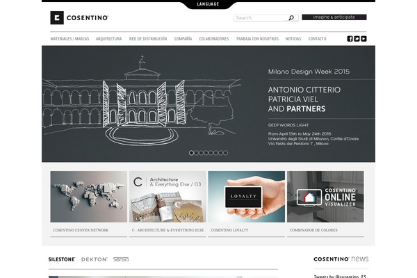 cosentino WordPress theme, websites list used cosentino theme cosentino theme websites examples