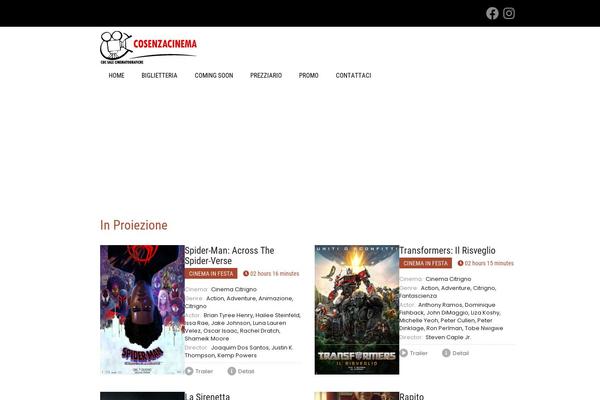cosenzacinema.it site used Amy-movie