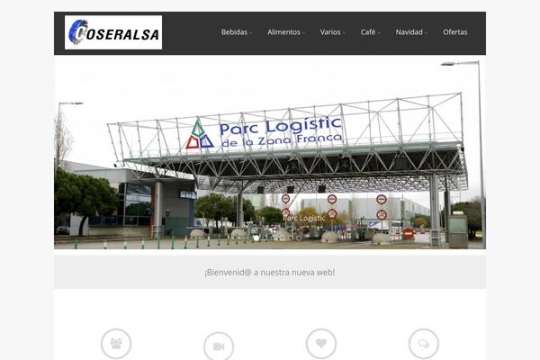 Asteria theme site design template sample