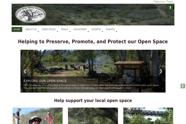Parabola theme site design template sample