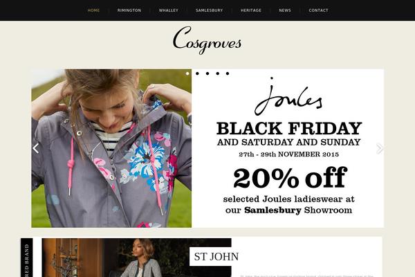 Fashion theme site design template sample