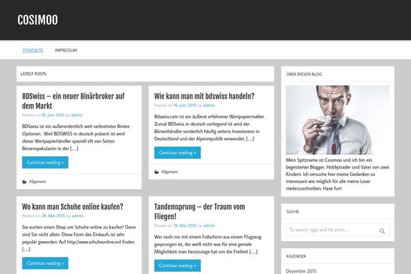 Momentous Lite theme site design template sample