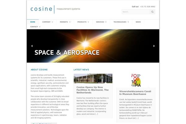 Aegaeus theme site design template sample