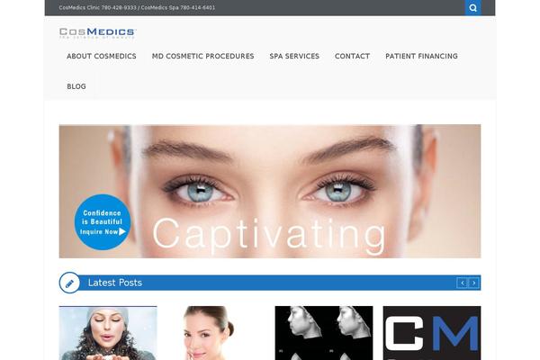 Nictitate theme site design template sample