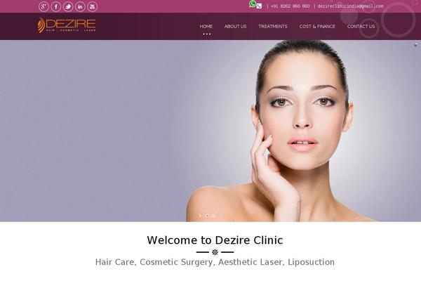Spa Lab theme site design template sample