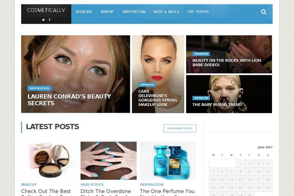 cosmetically.com site used Fraction