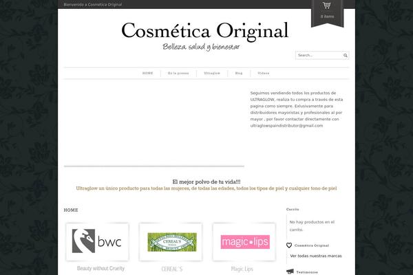 Maya theme site design template sample