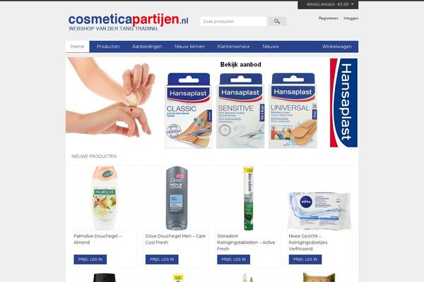 XMarket theme site design template sample