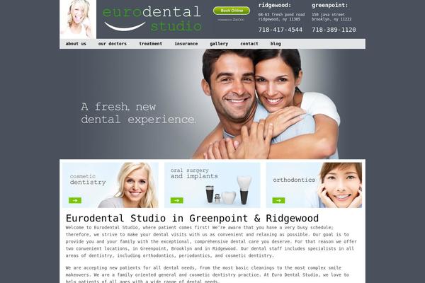 cosmeticdentistryinbrooklyn.com site used Eurodental