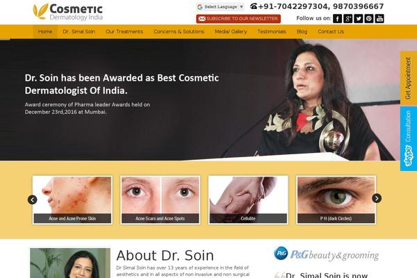 Site using Simple Newsletter Signup plugin