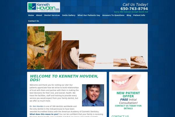 Dentalcmo theme site design template sample