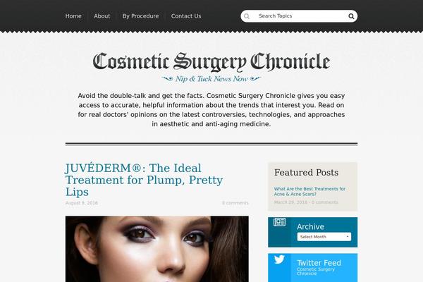 Fresh News theme site design template sample