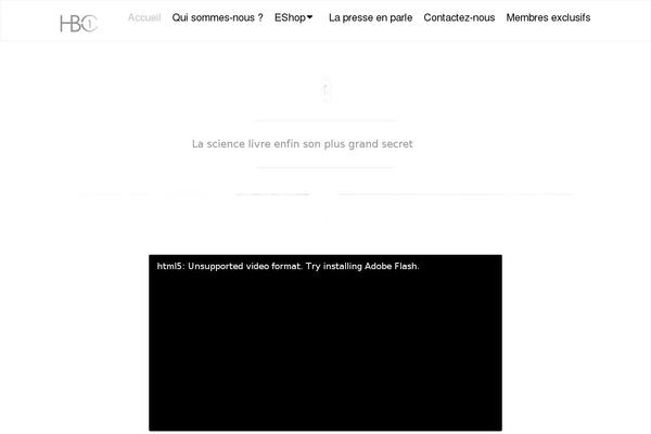 Site using Easy Video Player plugin