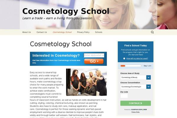 Site using Qs-school-plugin plugin