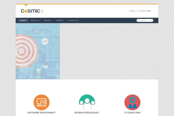 Official theme site design template sample