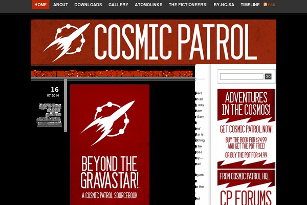 Synapse theme site design template sample