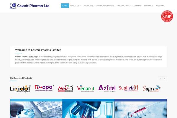 MediCenter theme site design template sample