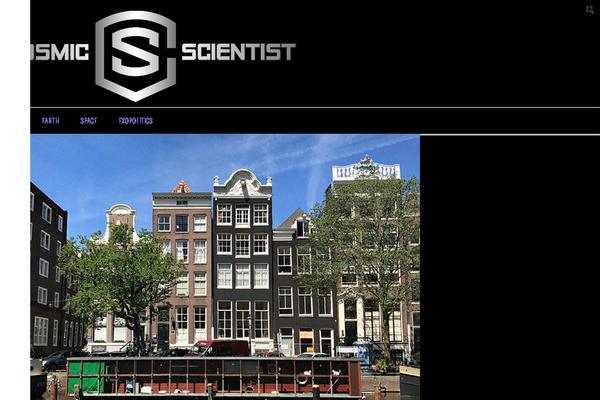 cosmicscientist.com site used Cosmic