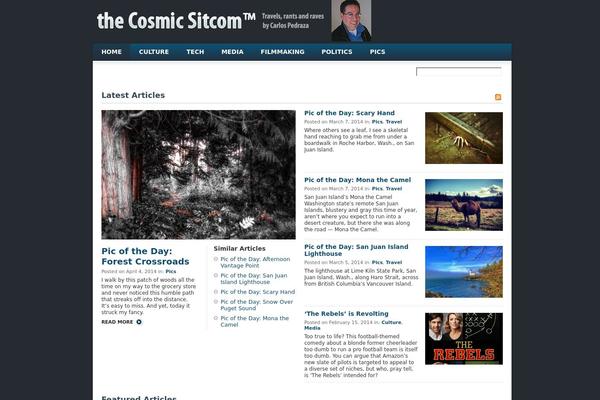 Visual theme site design template sample