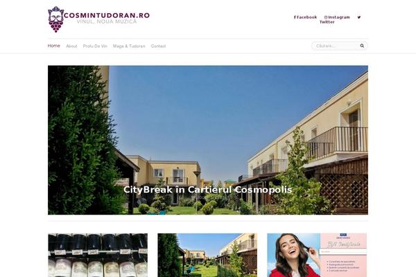 cosmintudoran.ro site used Cosmin