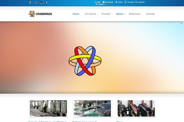 cosmopack.it site used Cosmopack