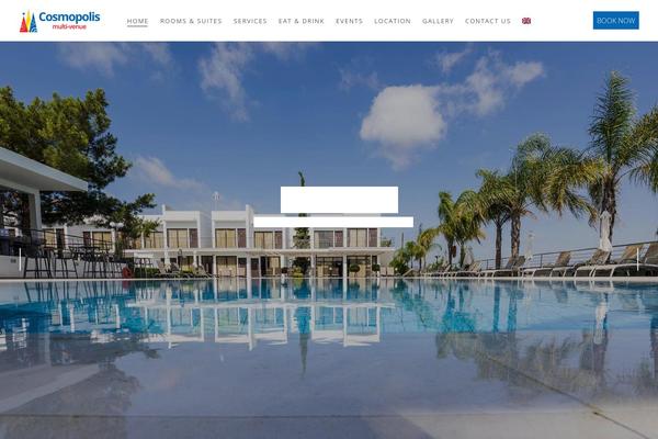 Albergo theme site design template sample