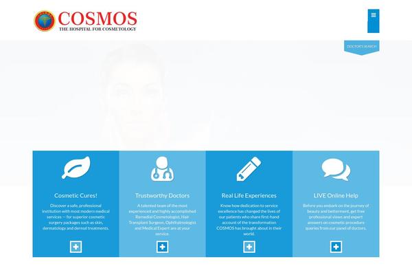 Clinico theme site design template sample