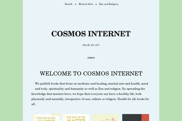Book Lite theme site design template sample