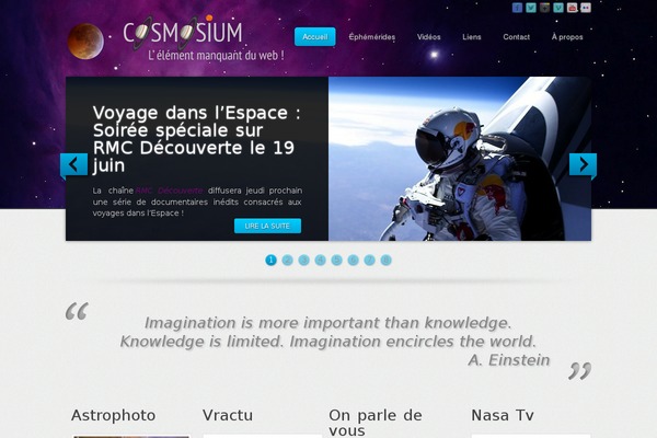 Quasar theme site design template sample