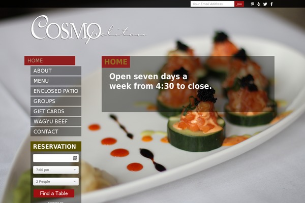 Foxy theme site design template sample