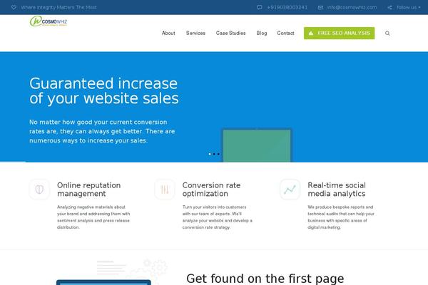 Seowp-child theme site design template sample