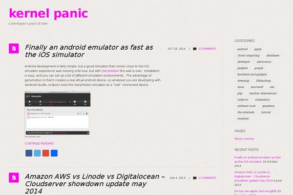 Site using Crayon Syntax Highlighter plugin