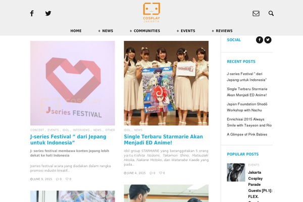 HEAP theme site design template sample