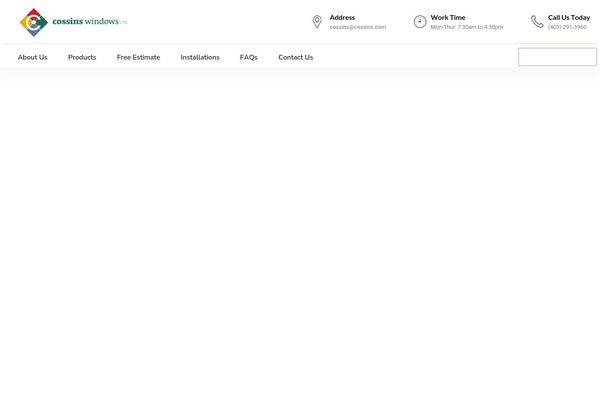 Doors theme site design template sample