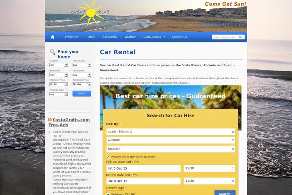 OpenDoor theme site design template sample