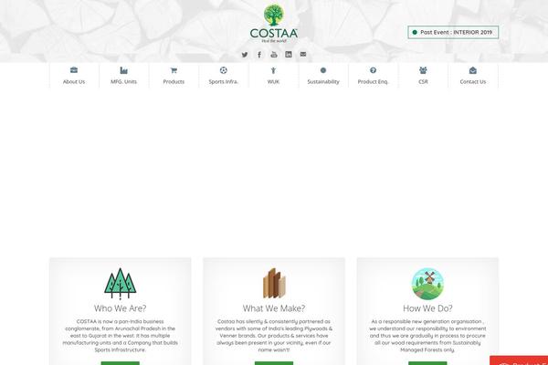 Cw theme site design template sample